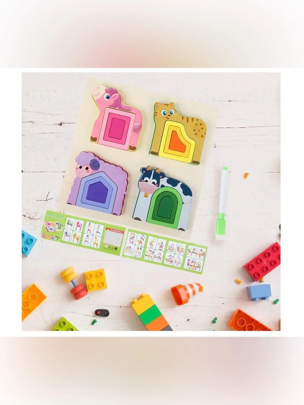 Wooden Puzzle Game - Early Learning & Developmental Game